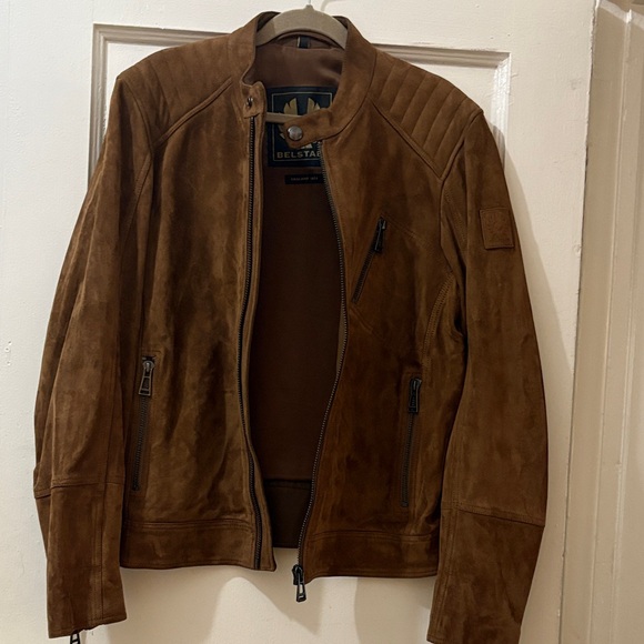 Belstaff Tan Suede Jacket for Men Size : 40” USA
